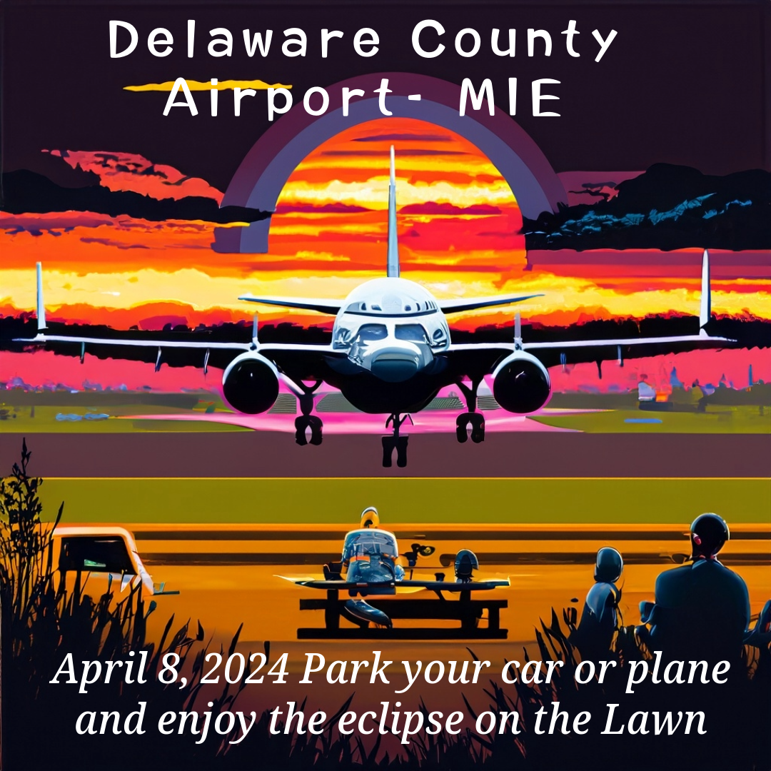 Eclipse 2024 Delaware County Regional Airport